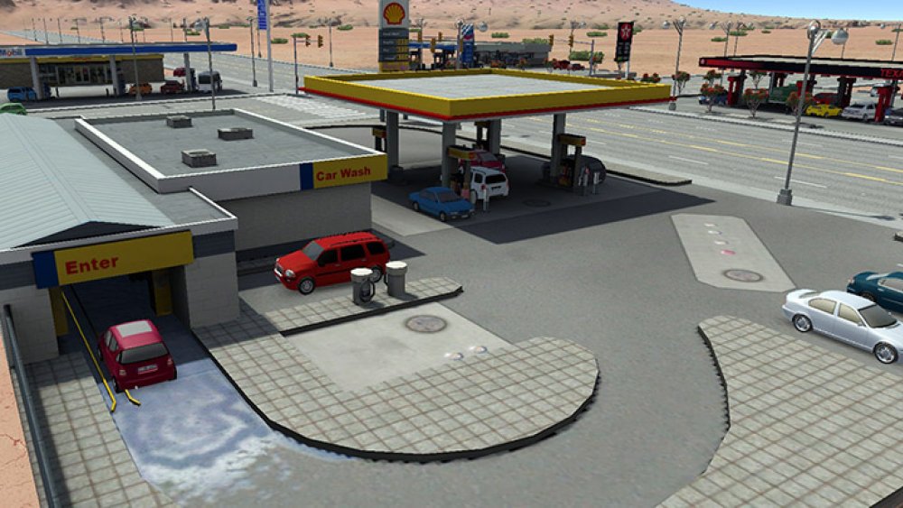 All American Gas Stations (Cities XXL)