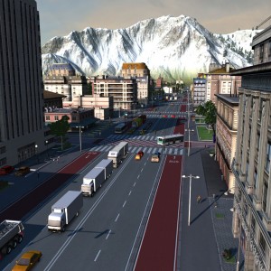 Bus lanes for XXL - I like!