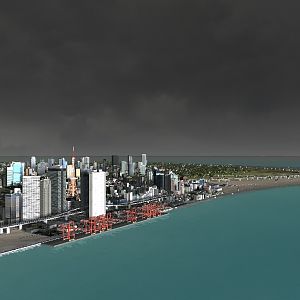 city port