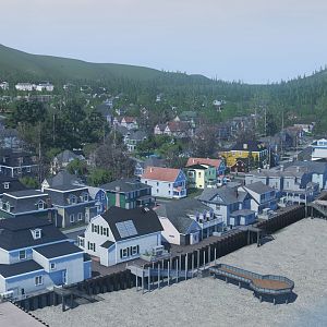 Cities:Skylines Coastal town