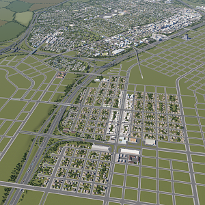 Cities_Skylines_Blackpine City overview