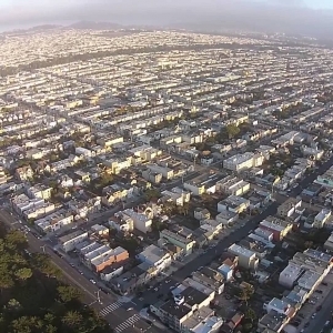 Views of the Beautiful Golden Gate Park in San Francisco