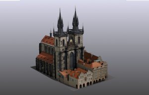 Prague [church Of Our Lady Before Tyn]